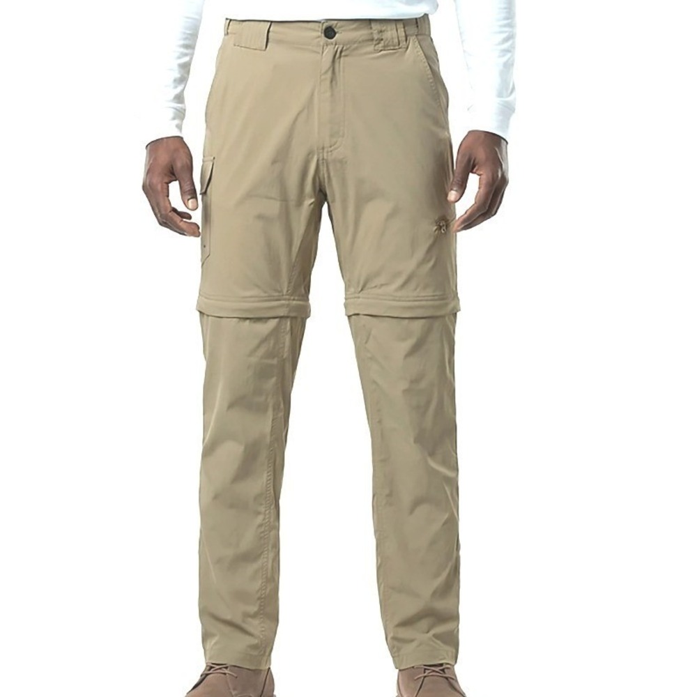 MAGELLAN NWT Men's Large Tan Outdoors Back Country Pant 2.0 Convertible Fishing